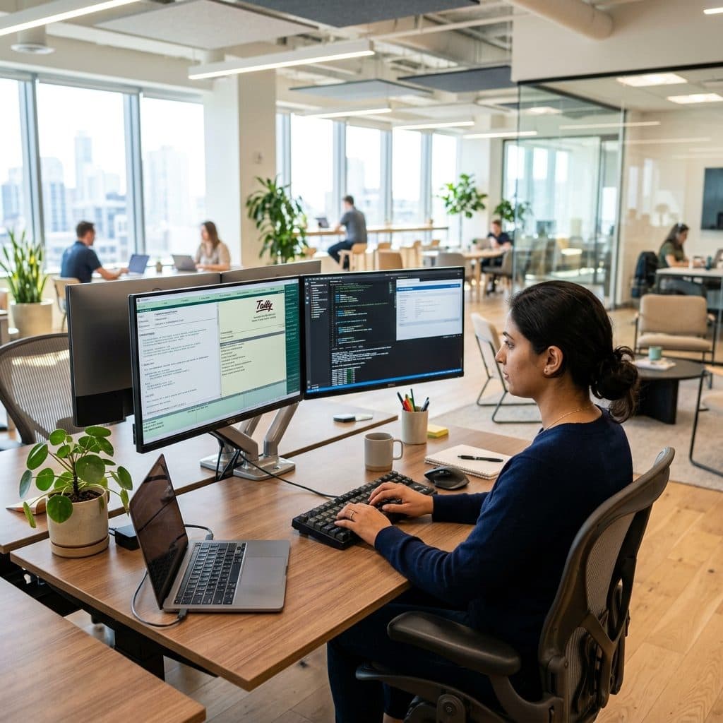 Professional Office Working
